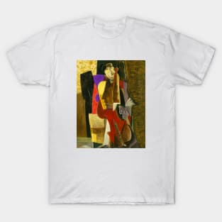 The Cellist (1917) by Max Weber T-Shirt